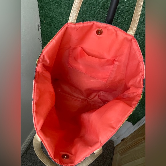 Pink Floral Tote Bag - Picture 11 of 11